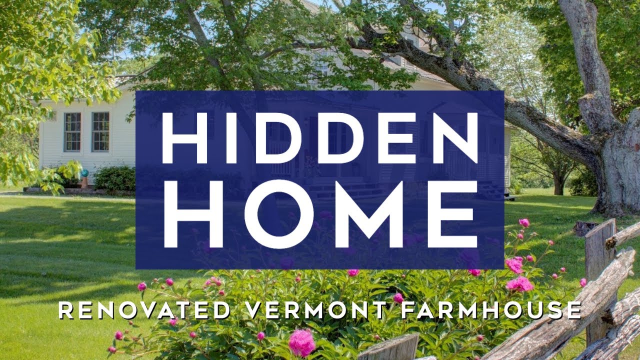 Hidden Home: Renovated Authentic Vermont Farmhouse in the Lake Champlain Islands of Vermont
