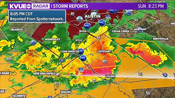 LIVE: Albert Ramon is tracking the weather amid a severe Thunderstorm Watch | KVUE
