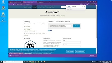 XAMPP installeren