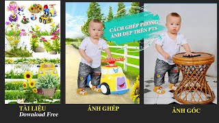 Cách ghép ảnh làm sao cho đẹp trên Photoshop | chiasepts screenshot 1