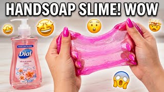 Hand Soap Slime!? 😲🧼💧 How To Make VIRAL Easy Slime With ONLY Hand Soap!! (ACTUALLY WORKS!!)