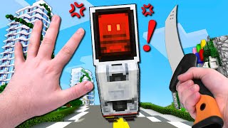 Realistic Minecraft  EVIL AI ROBOT IN MINECRAFT  The Virus 02