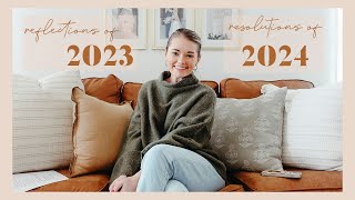 2023 REFLECTIONS + 2024 RESOLUTIONS // dreams + goals for faith, health, therapy, motherhood, + more by ashley carver 71 views 5 months ago 35 minutes