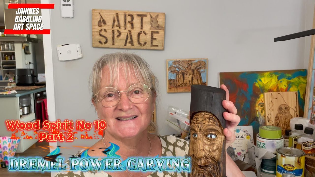 I need more practice Wood Spirit No10 Part 2