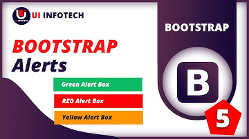 How create dynamic alert box using Bootstrap 5 classes |  Bootstrap5 Crash Course  | UI Infotech