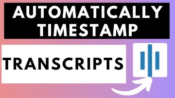 How to Automatically Add Timestamps or Timecodes to a Transcript Using Sonix AI