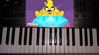 Video thumbnail of "Darte un hueso mikecrack en piano leer en la descripcion"