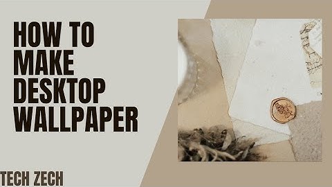 How to Make Desktop wallpaper with adobe express Tech Zech