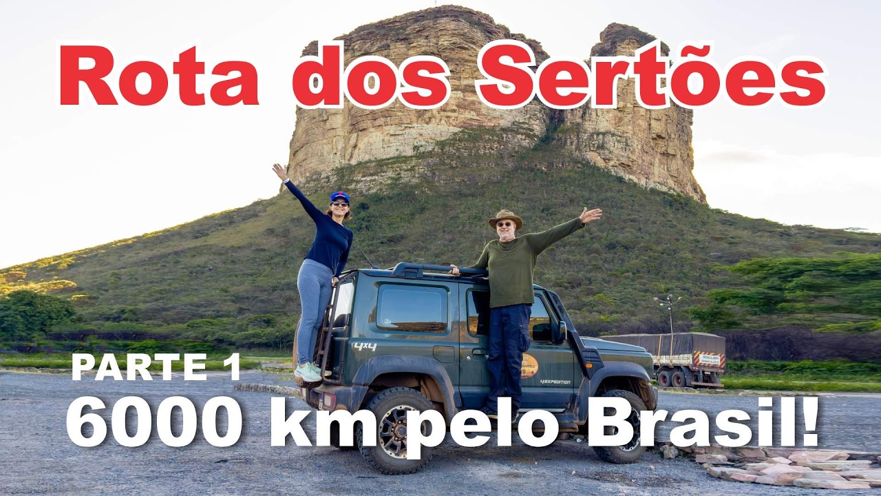 Rota dos Sertões - Parte I: Formosa a Lençois | 6000 km pelo Brasil!