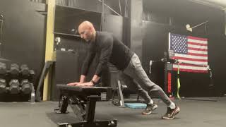 Hands Elevated Shoulder Taps