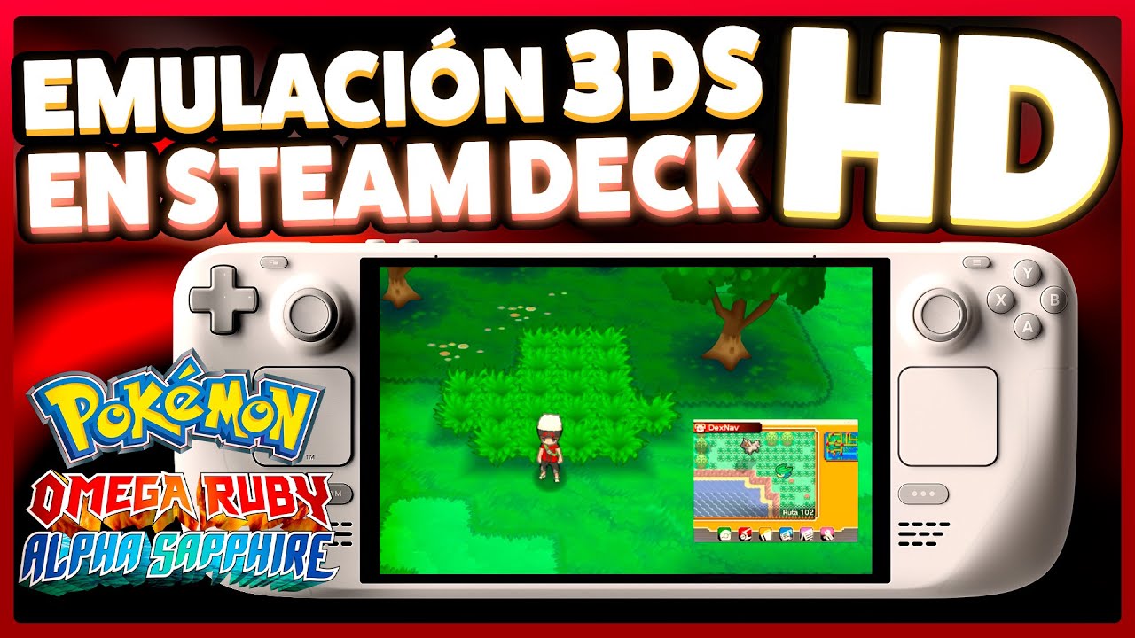 Emulación de 3DS en HD en Steam Deck con Azahar 3DS 💮