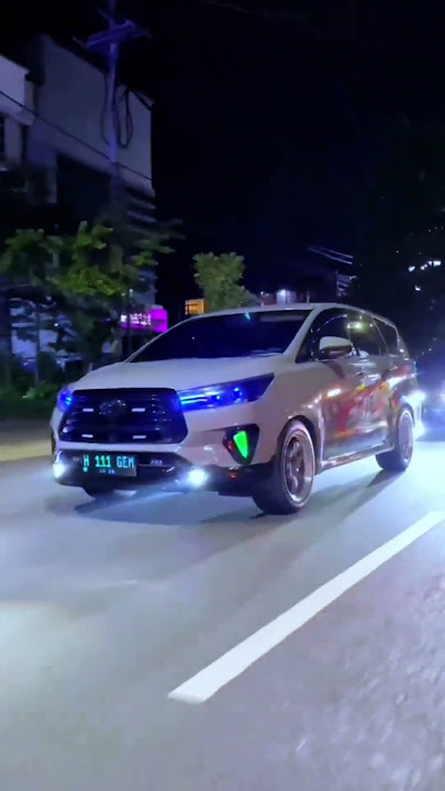 innova diesel modifikasi lampu #innova  #pro7