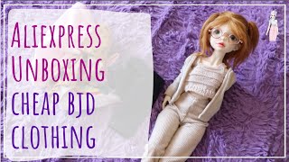 Aliexpress Mini Haul for BJDs Cheap BJD clothes and accessories