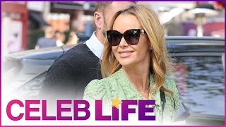 Amanda Holden suffers boozy wardrobe malfunction as she shows off outfit