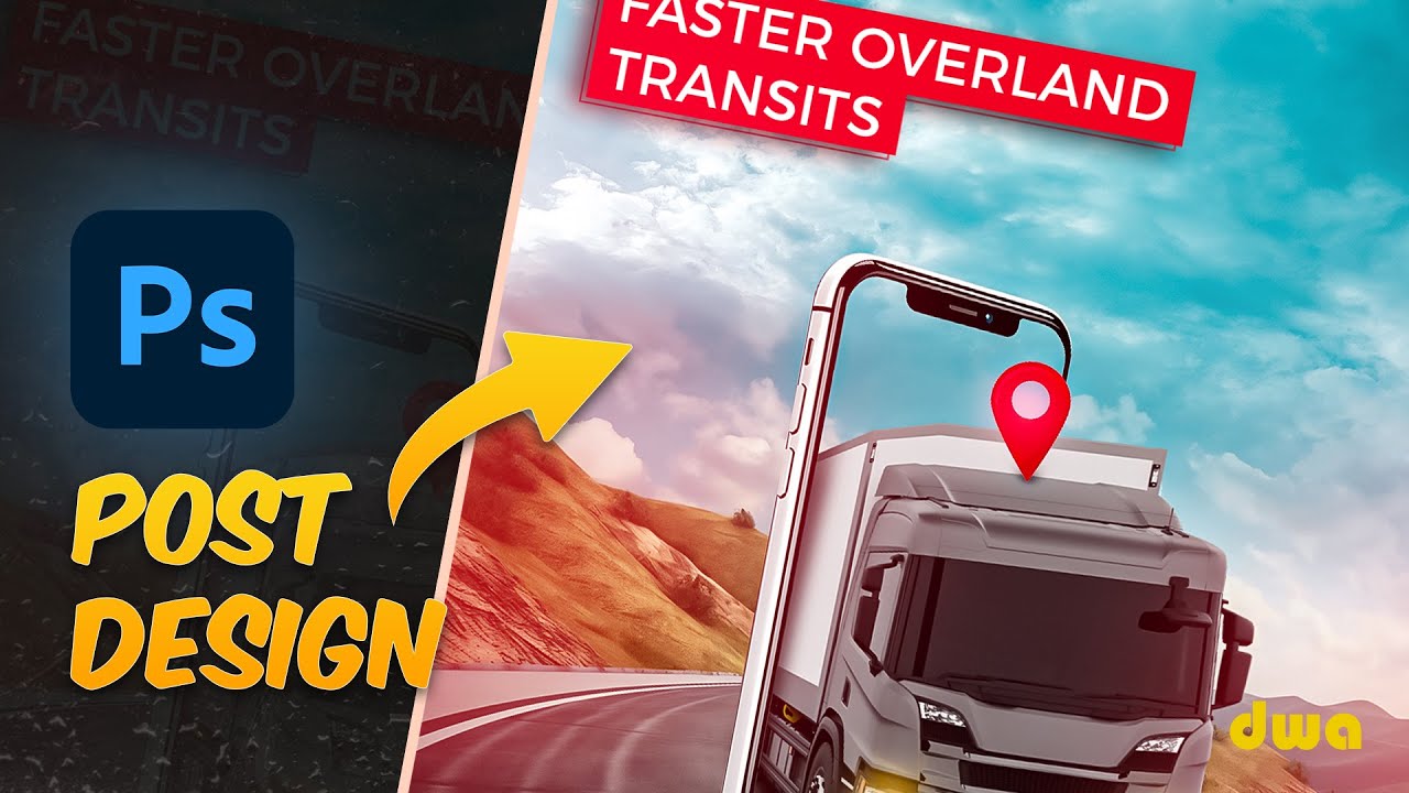 How to Design Creative Ads | Logistic Ads Design
