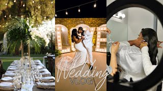 WEDDING VLOG! ‍♀BTS of my wedding day, REAL LIFE 90 Day Finance | Venue DISAPPOINTENTS  & more!