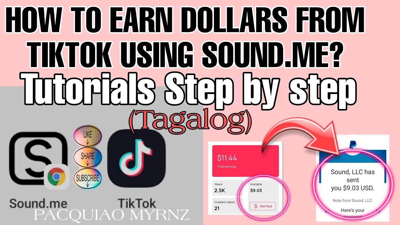 How To Earn Dollars In TikTok Using Sound me Step By Step YouTube how-to-earn-dollars-in-tiktok-using-sound-me-step-by-step-youtube