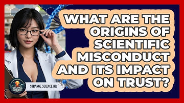 What Are The Origins Of Scientific Misconduct And Its Impact On Trust? - Strange Science HQ