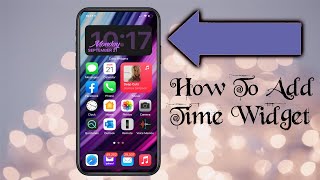 How To Add Time & Date Widget (iOS 14) Free! screenshot 5