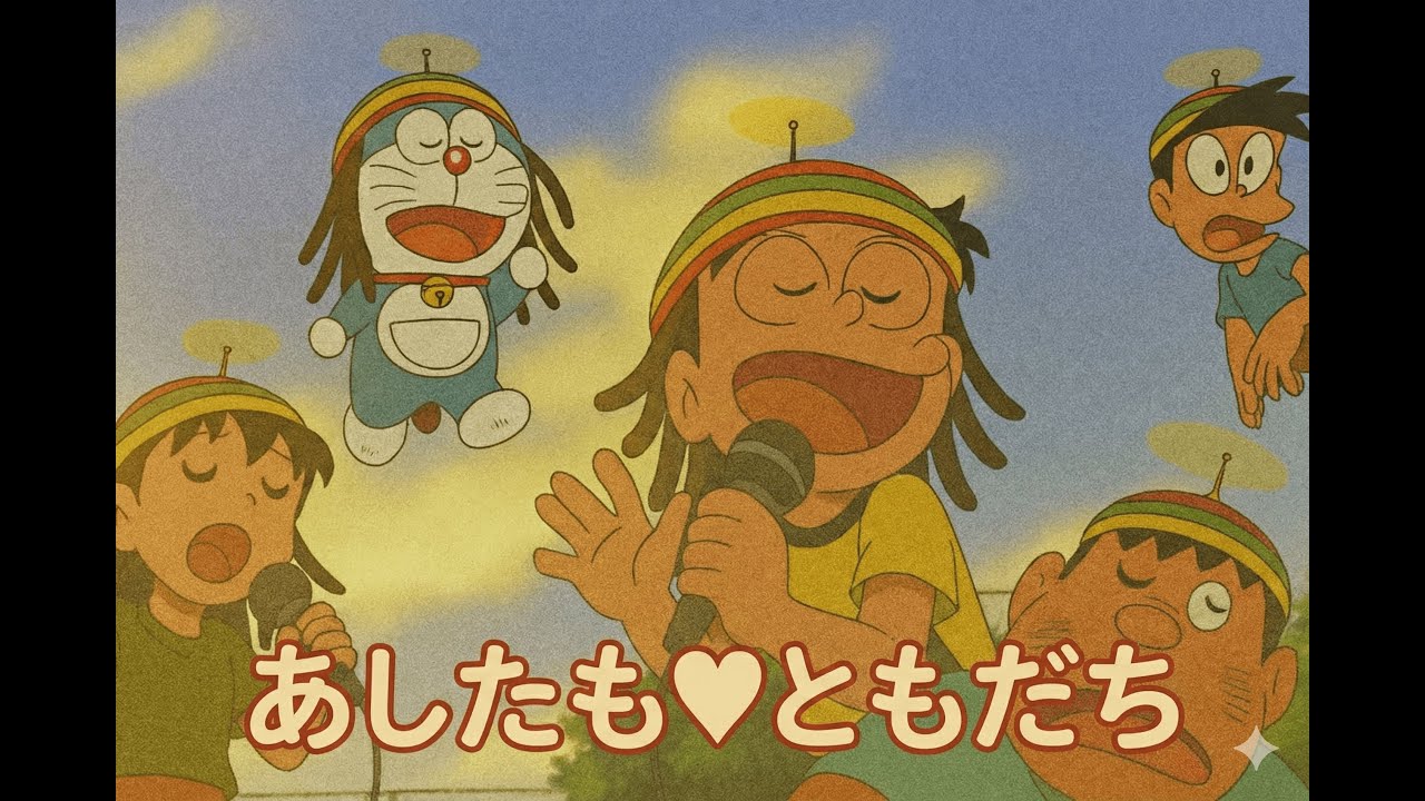 【値下げ】アダムリスター／ドラえもん／AdamLister ドラえもん】もしも「あしたもともだち」がレゲエだったら？— ゆれる