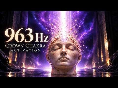 963 Hz | Connect to Your Higher Self | Spiritual Awakening & Crown Chakra | No Loop