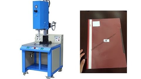 Plastic File folder welding machine,ultrasonic plastic welder