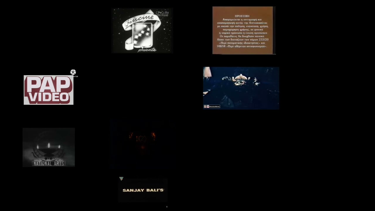 16 Scary Logos Played At Once (Aru Fanmade)