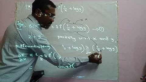 Formation of PDE by eliminating arbitrary functions video 2, Vijaya Vittala Institute Of Technology