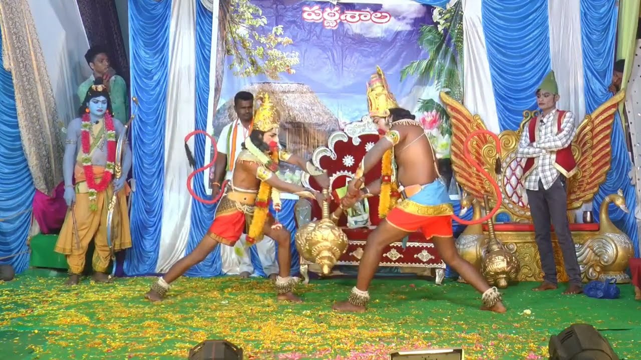 వాలి సుగ్రీవుల యుద్దం 37 chiruthala Ramayanam #KUMMARIKUNTA #devotional #youtube