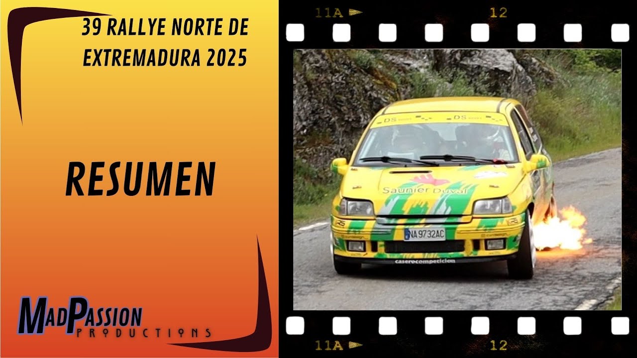 39 RALLYE NORTE DE EXTREMADURA 2025 | RESUMEN | #rally #motorsport