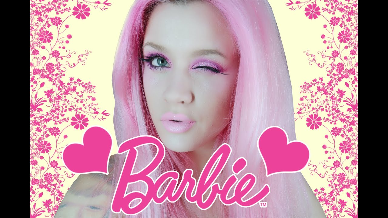 BARBIE GIRL Makeup Tutorial YouTube