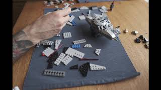 Lego Starwars TIE Advanced Prototype - timelapse assembly