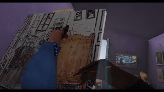 Chatting with Vincent pre-beta limited feature demo VR app (UE4.19 build) in-game footage