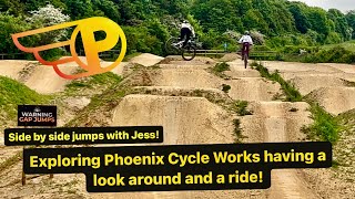 Exploring And Riding Phoenix Cycle Works Bike Park First Time Here Awesome Place