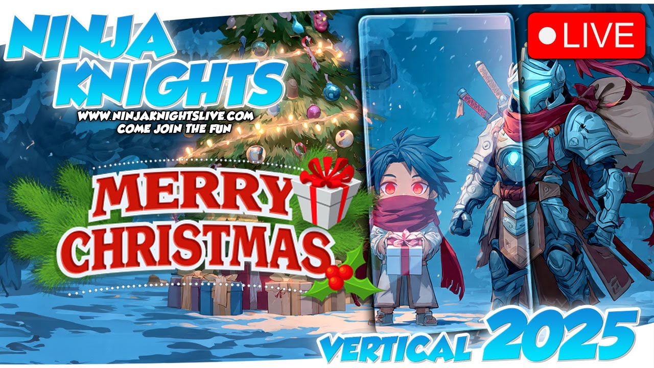 Merry Christmas & Happy Holidays: Join Lil Ninja & Knight 