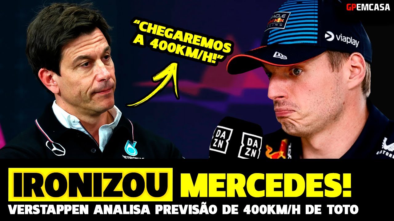 Verstappen Ironiza Expectativa Da Mercedes Sobre Motores De 2026 | Fórmula 1|Gpemcasa