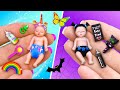 17 DIY Miniature Hacks and Crafts / Rainbow and Dark Babies