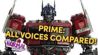 ALL THE VOICES OF PRIME - TRANSFORMERS VOICE COMPARISON