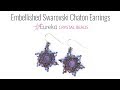 Embellished Swarovski Chaton Earrings