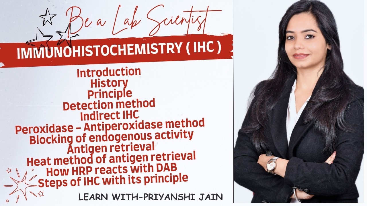 Immunohistochemistry- Introduction | Principle | Indirect IHC | Antigen retrieval| Steps of IHC