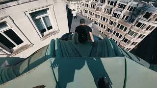 London rooftop escape Pov🇬🇧  #rooftopjumping 😍 #dream