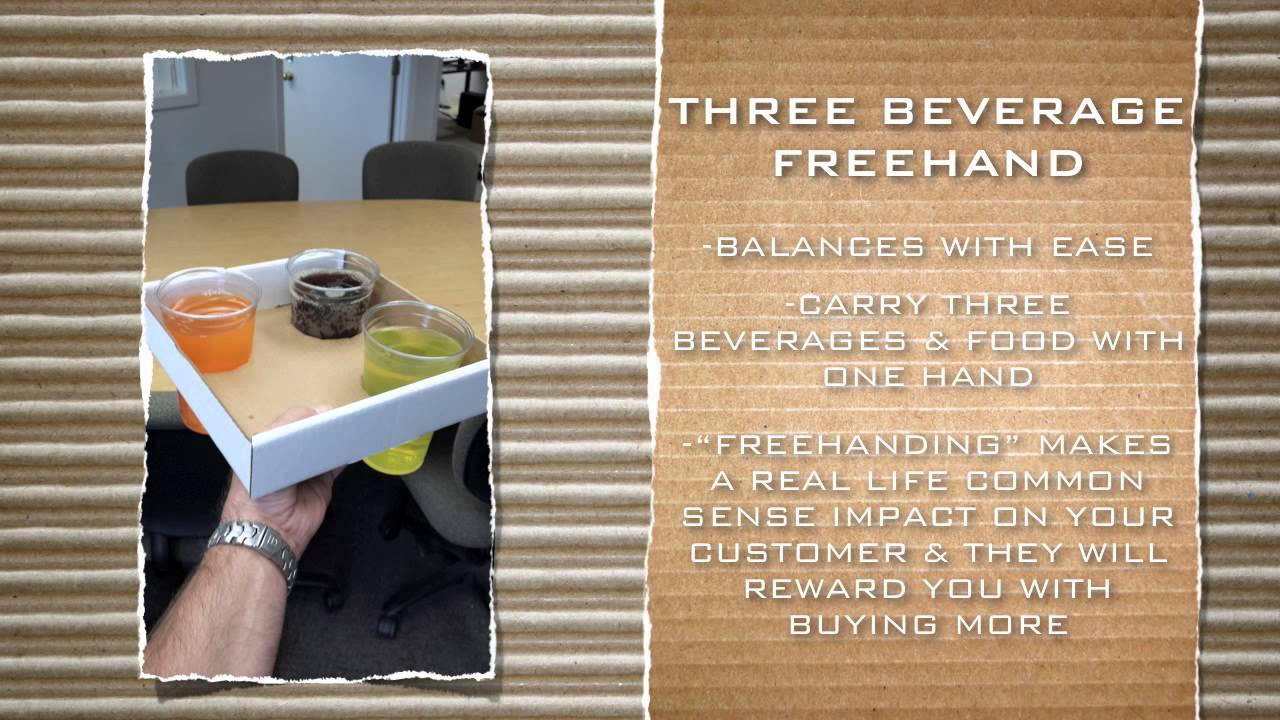 FreeHand ThumbTrays from Sugarmade, Inc. and CarryOutSupplies.com - YouTube