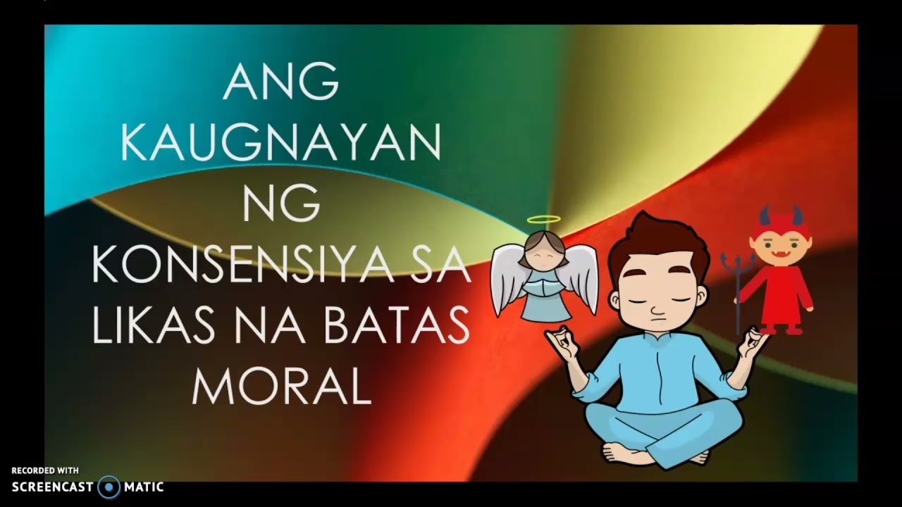 Ang Kaugnayan Ng Konsensya Sa Likas Na Batas Moral Brainly - batas