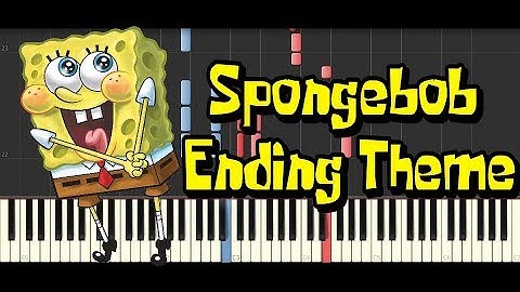 Spongebob Ending Theme (Synthesia Piano Cover)