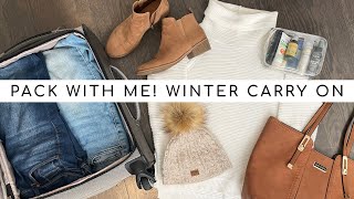 How to Pack a CarryOn for Winter Trip