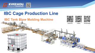 Xinzhou IBC Tank Production Line 1000-liter IBC Tank Blowing Machine  IBC Cage Welding Machine