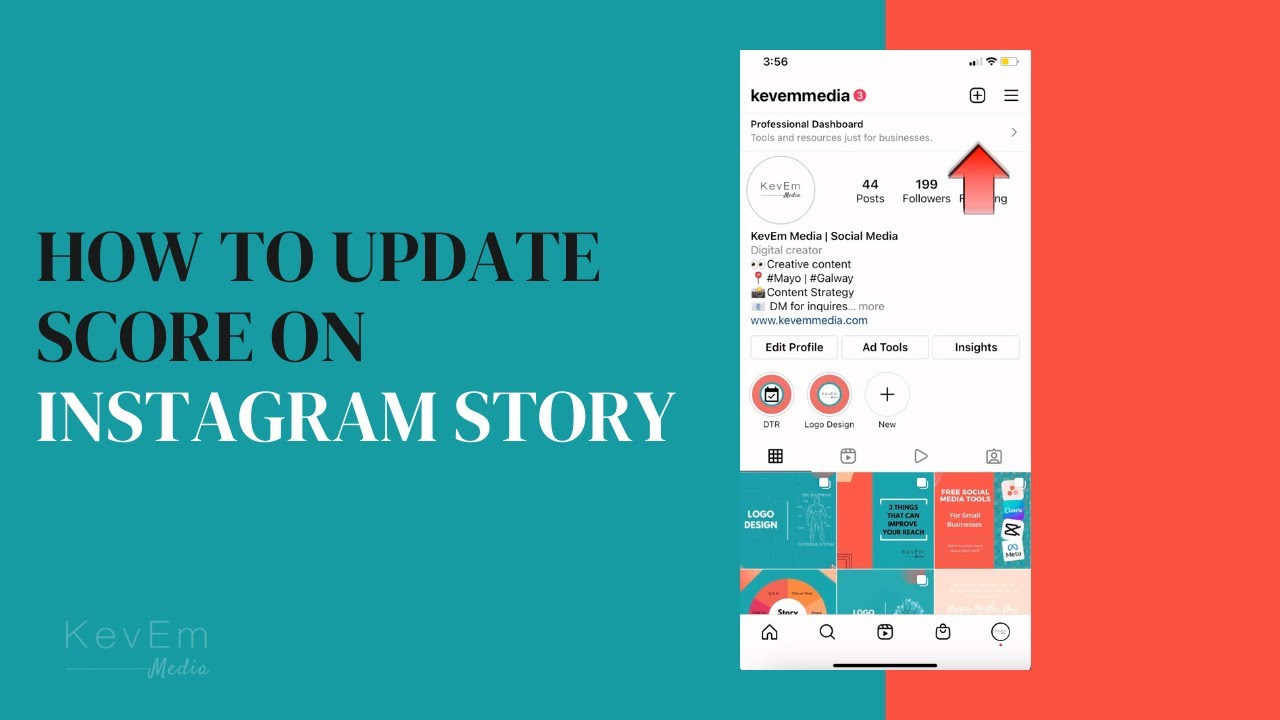 How to update score on Instagram Story