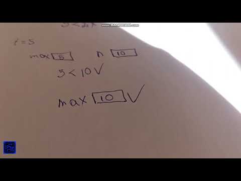 Maximum and Minimum element in C programming  language, Explanation + Program