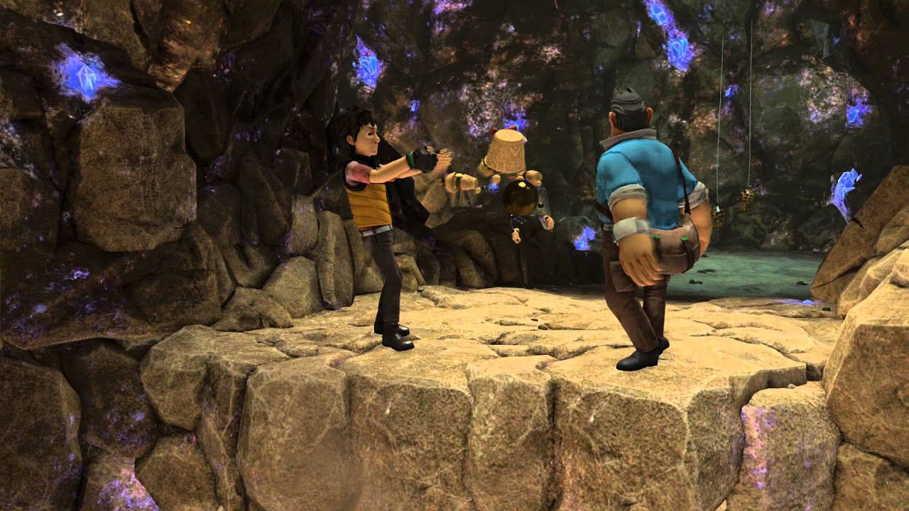 Knack - Chap 5-1: Spiders (Purple Goo) Bat Winged Enemies Combat, Sun ...