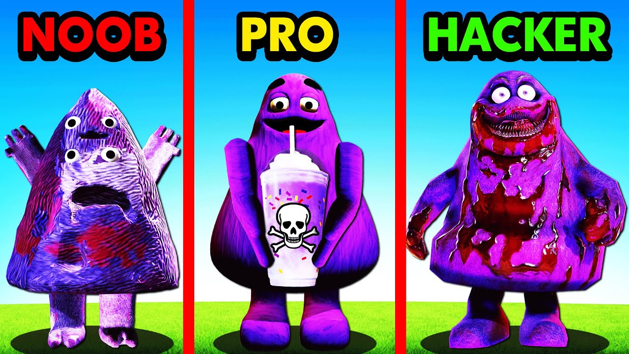 Upgrading GRIMACE With NEW SHAKES - YouTube